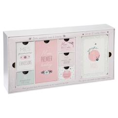 Linge de maison et décoration-Décoration-Objet déco-Coffret cadeau de naissance - mon premier