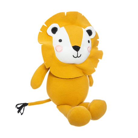 Peluche - lion Jaune 2 - vertbaudet enfant 