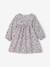 Robe bébé fille manches longues bleu+noisette 1 - vertbaudet enfant 