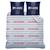 Parure de lit imprimée 100% coton, psg logo Bleu 4 - vertbaudet enfant 