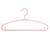 Lot de 6 cintres enfant blanc plastique Blanc+Bleu+Gris+Jaune+Rose+Vert 15 - vertbaudet enfant 