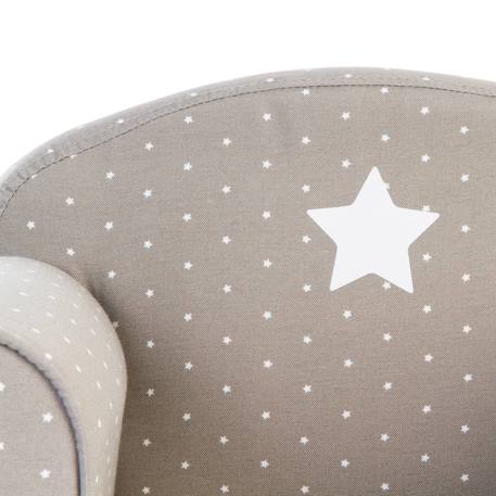 Fauteuil enfant motif étoiles - classique Beige 2 - vertbaudet enfant 