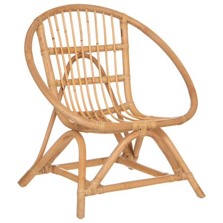 Fauteuil enfant en rotin - colette Beige 2 - vertbaudet enfant 