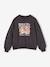 Ensemble fille sweat et pantalon anthracite+écru 3 - vertbaudet enfant 