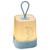 Veilleuse sur batterie h.16cm silicone avec poignée Bleu+Gris+Rose 1 - vertbaudet enfant 