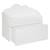 Banc enfant avec coffre nuage - douceur Blanc 3 - vertbaudet enfant 