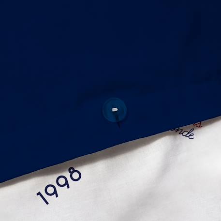 Parure de lit imprimée 100% coton, fff challenge Bleu marine 6 - vertbaudet enfant 