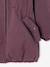 Parka fille à capuche doublée imitation fourrure bois de rose+noir+prune+vert foncé 19 - vertbaudet enfant 