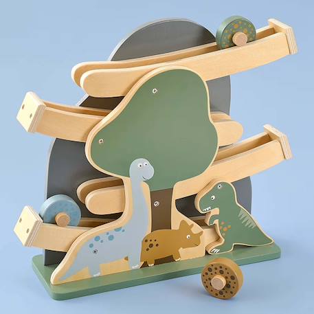 Circuit à œufs dino Gris, vert, beige 5 - vertbaudet enfant 