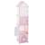 Rangement colonne 4 casiers - sunny Gris+Rose 8 - vertbaudet enfant 