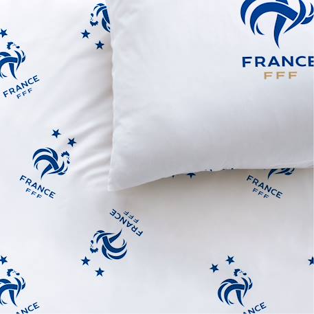 Parure de lit imprimée 100% coton, fff drapeau Bleu marine 2 - vertbaudet enfant 