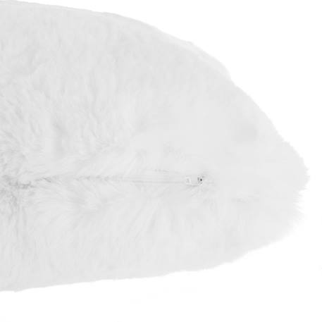 Coussin fausse fourrure - izie Blanc 3 - vertbaudet enfant 