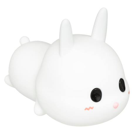 Veilleuse sur batterie lapin h.11cm Blanc 2 - vertbaudet enfant 