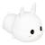 Veilleuse sur batterie lapin h.11cm Blanc 2 - vertbaudet enfant 