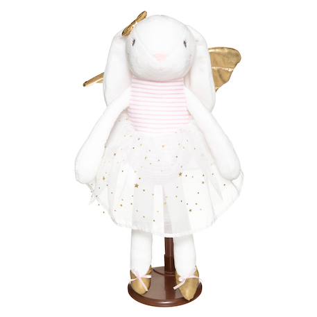 Peluche lapin glitter - zoé Blanc 1 - vertbaudet enfant 