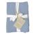 Set de 2 taies d'oreiller unies en coton, gaze de coton Bleu horizon+Bleu paon+Caramel+Chocolat+Lichen+Terre cuite 2 - vertbaudet enfant 