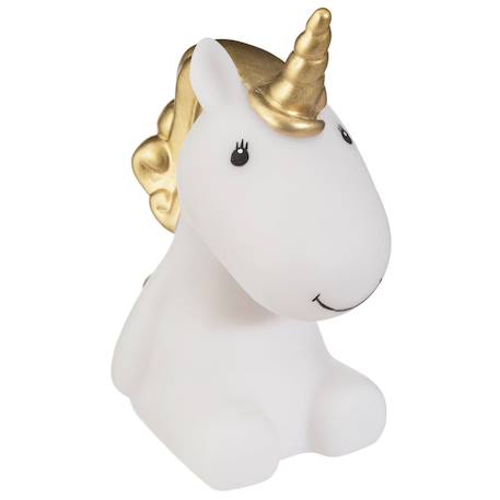 Veilleuse à pile licorne h.14cm Argenté 5 - vertbaudet enfant 