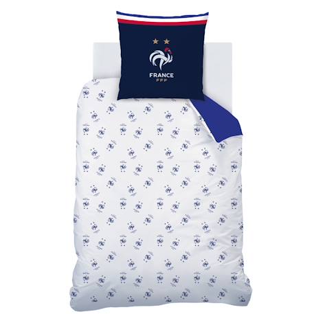 Parure de lit imprimée 100% coton, fff drapeau Bleu marine 5 - vertbaudet enfant 