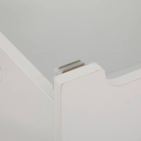 Coffre de rangement renard en bois - douceur Blanc 5 - vertbaudet enfant 