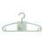 Lot de 6 cintres enfant blanc plastique Blanc+Bleu+Gris+Jaune+Rose+Vert 18 - vertbaudet enfant 