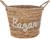 Panier en osier tressé Beige 1 - vertbaudet enfant 