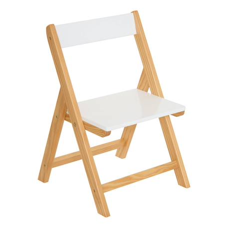 Ensemble bureau pin avec rangements et 2 chaises - bako Blanc 4 - vertbaudet enfant 