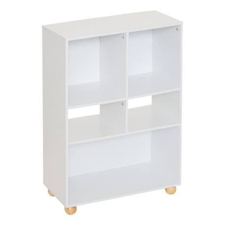 Meuble de rangement 5 cases - mix'n modul Blanc 2 - vertbaudet enfant 