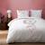 Parure de lit imprimée 100% coton, attrape coeur Blanc 1 - vertbaudet enfant 