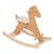 Jeu à bascule cheval lago bois 64x30cm Marron 2 - vertbaudet enfant 
