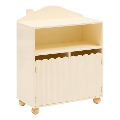 Bibliothèque enfant 2 portes - bouli Beige 2 - vertbaudet enfant 