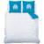 Parure de lit imprimée 100% coton, om voilure Bleu 4 - vertbaudet enfant 