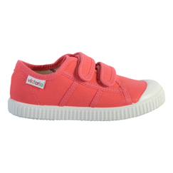 Chaussures-Chaussures fille 23-38-Baskets basses enfant à scratch