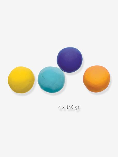 4 pots de pâte à modeler nature MULTICOLORE 2 - vertbaudet enfant 