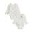 Lot de 2 bodies bébé manches longues harmony Ecru 2 - vertbaudet enfant 
