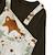Ensemble salopette bébé en molleton et t-shirt ginkgo Ecru 4 - vertbaudet enfant 