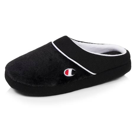 Chaussons mules immitation fourure doux pantoufle confortable lavable Beige+Noir+Rouge 7 - vertbaudet enfant 
