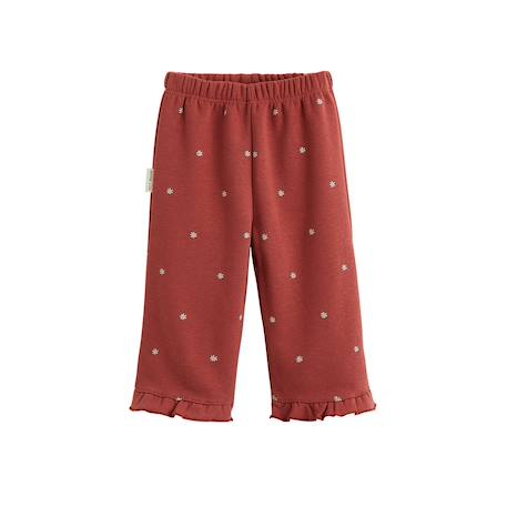 Pantalon enfant en molleton harmony Rose 2 - vertbaudet enfant 