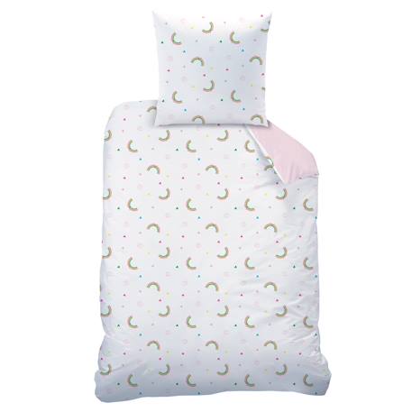 Parure de lit imprimée + drap housse 100% coton, gabby et la maison magique garden Rose 5 - vertbaudet enfant 