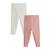 Lot de 2 leggings enfant côtelés cléo Rose 2 - vertbaudet enfant 