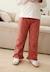 Pantalon enfant en molleton harmony Rose 1 - vertbaudet enfant 