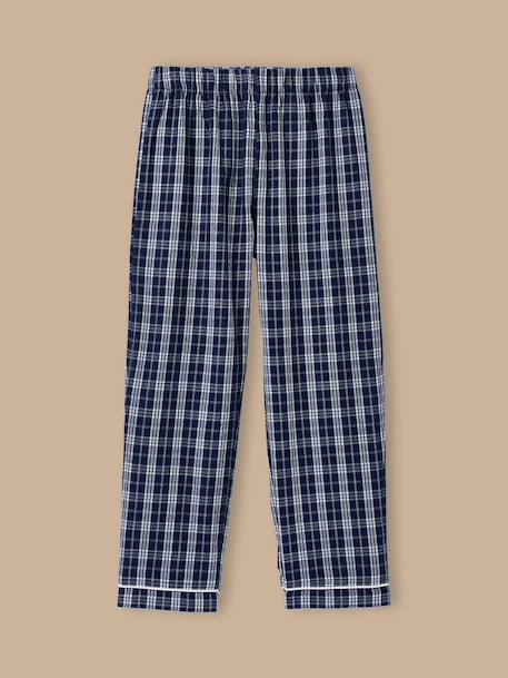 Pyjama grands carreaux garçon Carreaux bleu 4 - vertbaudet enfant 