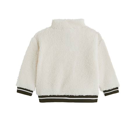 Ensemble enfant sweat et pantalon en sherpa ginkgo Vert 3 - vertbaudet enfant 
