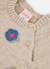 Pull fille avec fleurs au crochet Beige 4 - vertbaudet enfant 