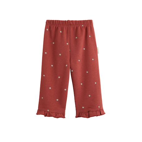 Pantalon enfant en molleton harmony Rose 3 - vertbaudet enfant 