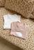 Lot de 2 bodies bébé manches longues ouverture croisée doucette Rose 1 - vertbaudet enfant 