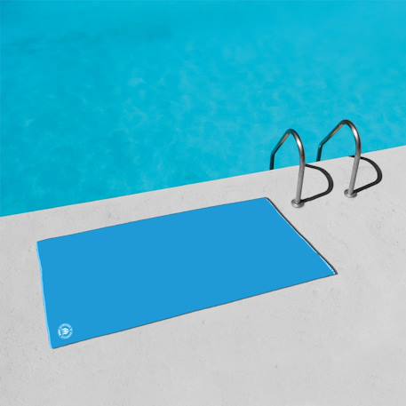 Serviette de bain et de plage en microfibre, om 1899 Bleu ciel 2 - vertbaudet enfant 