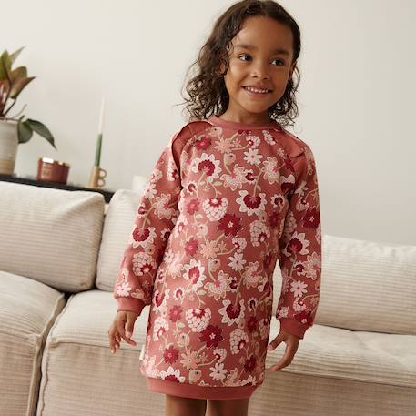 Robe enfant en molleton harmony Rose 6 - vertbaudet enfant 