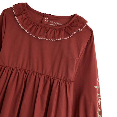 Robe enfant en popeline harmony Rose 4 - vertbaudet enfant 