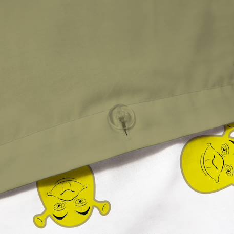 Parure de lit imprimée 100% coton, shrek amis Vert 5 - vertbaudet enfant 