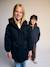 Parka fille doublée noir 4 - vertbaudet enfant 